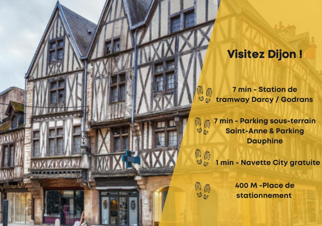 L'Appartement Des Ducs Digione Esterno foto